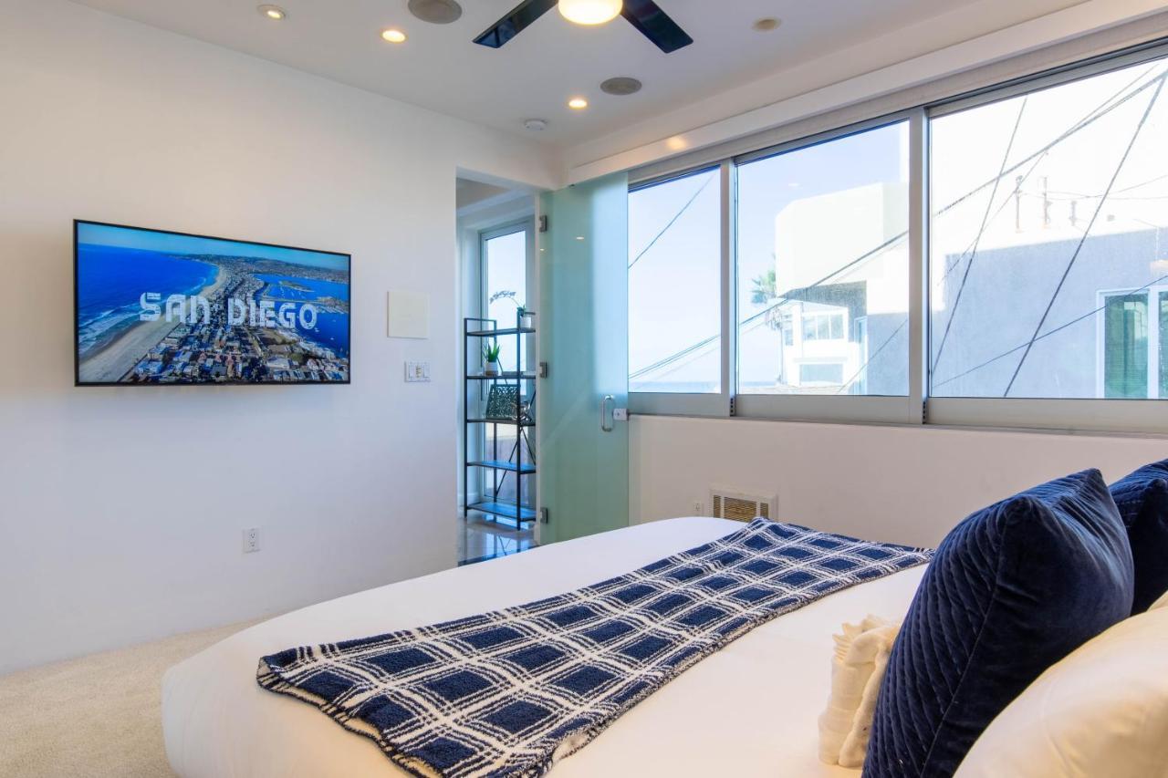 Ocean View, Two-Level Condo With Stunning View, Decks, Fast Wifi & Fireplace Сан Диего Екстериор снимка